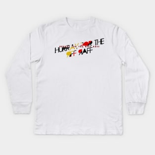 vintage typo Hurray For The Riff Raff Kids Long Sleeve T-Shirt